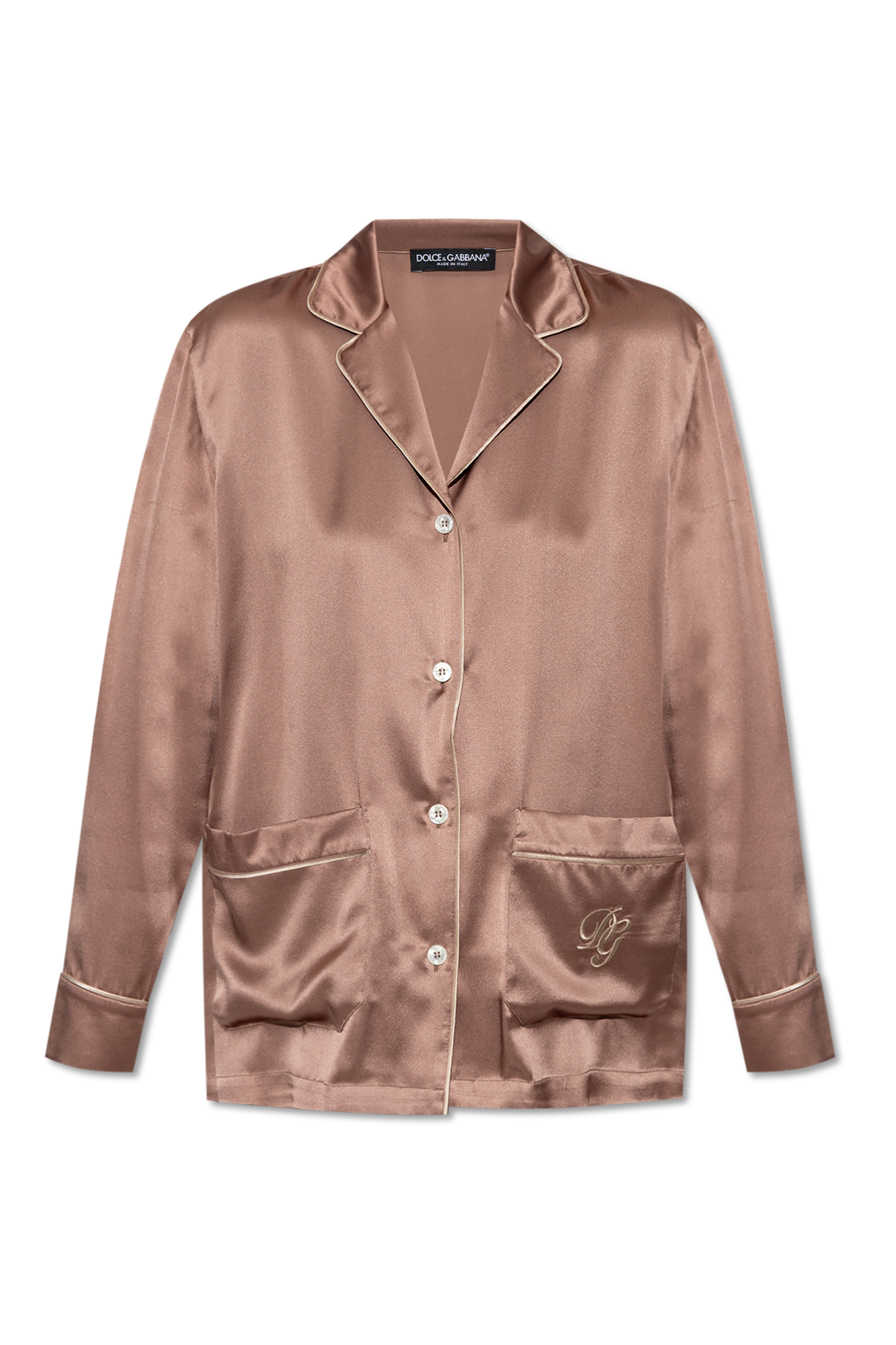 Tシャツ・カットソー Dolce & Gabbana 'Vanity' pajama shirt (F5G67THS5TQ HA5PB) Vanity' pajama shirt (Dolce & Gabbana/シャツ・ブラウス